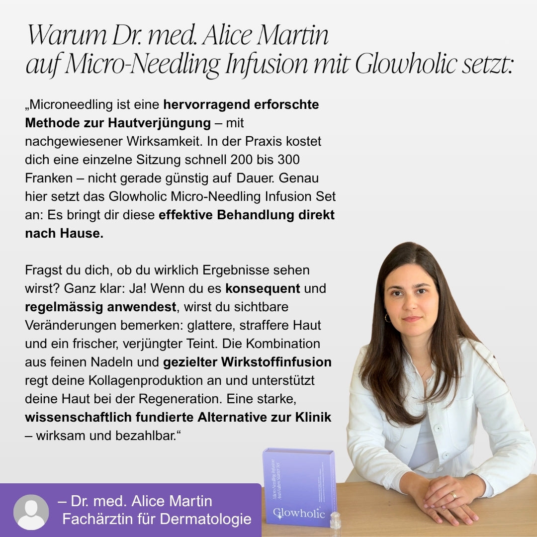 Sommer Anti-Falten Starter Set - Glowholic Micro-Needling-Infusion