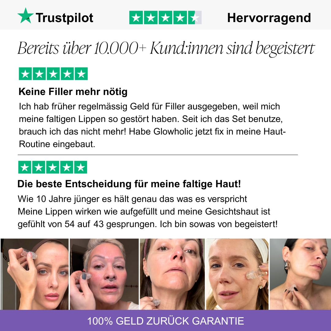 Limitiertes Black Friday Special: Glow & Recovery Set - Glowholic Micro-Needling Infusion für zuhause