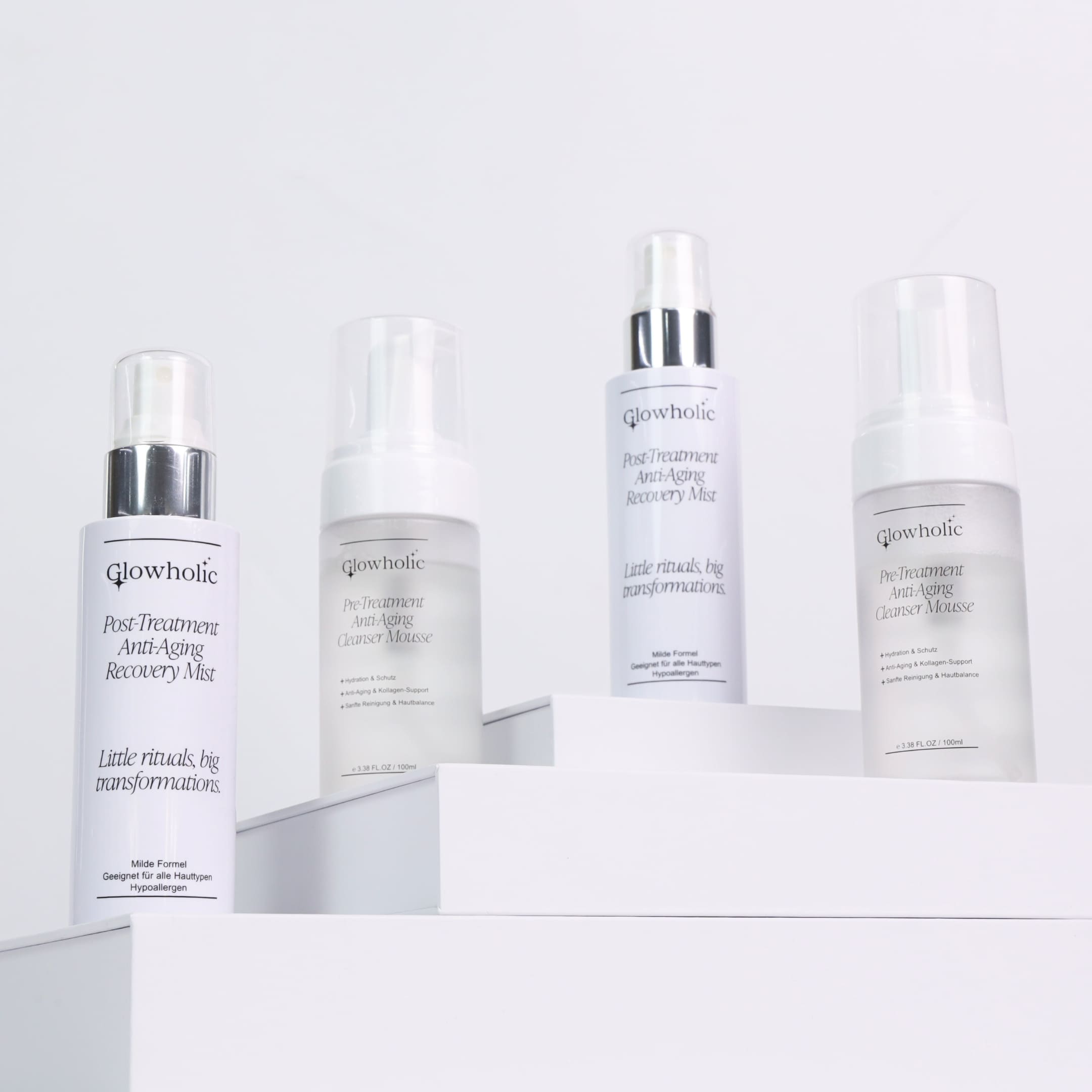 Glowholic - Daily Essential Bundle - Für die perfekte Micro-Needling Infusion Routine