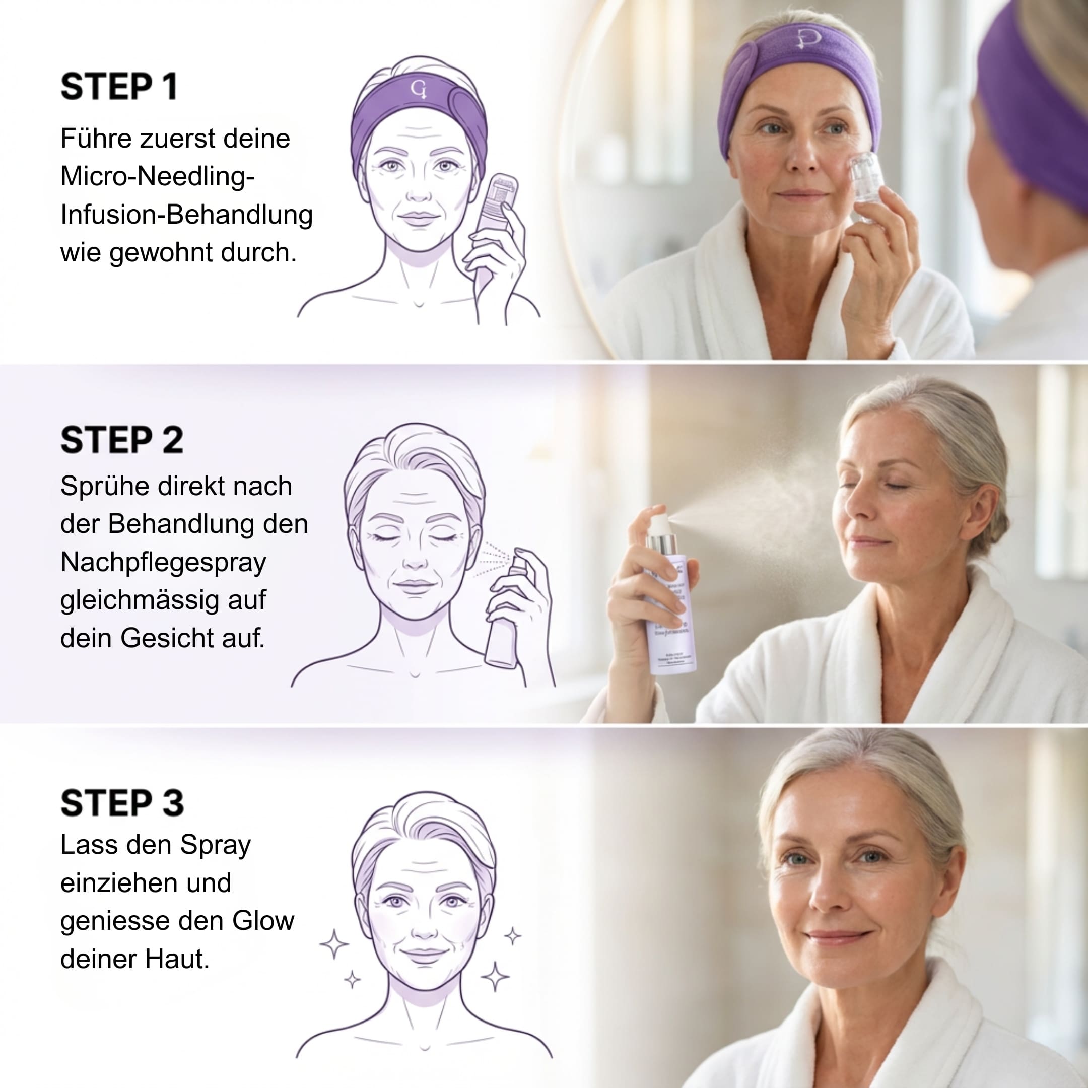 Glowholic Post-Treatment Anti-Aging Recovery Mist – Für die Pflege nach der Microneedling-Infusion