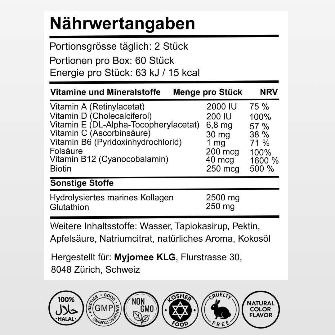 Forever Young - Glowholic Kollagen Gummies