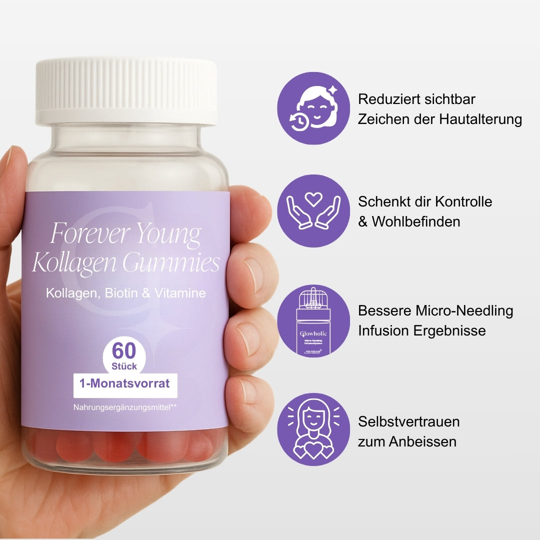 Forever Young - Glowholic Kollagen Gummies