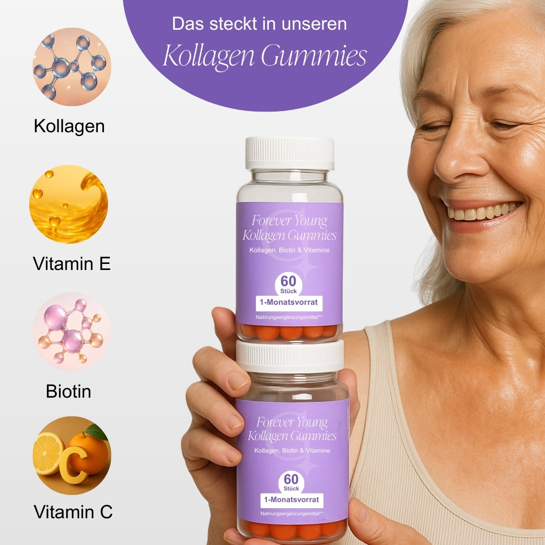 Forever Young - Glowholic Kollagen Gummies