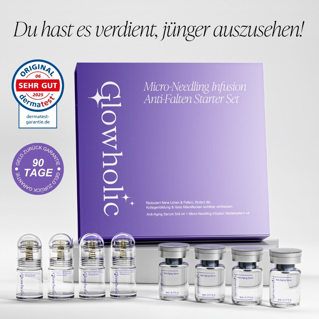 Herbst Anti-Falten Starter Set - Glowholic Micro-Needling Infusion