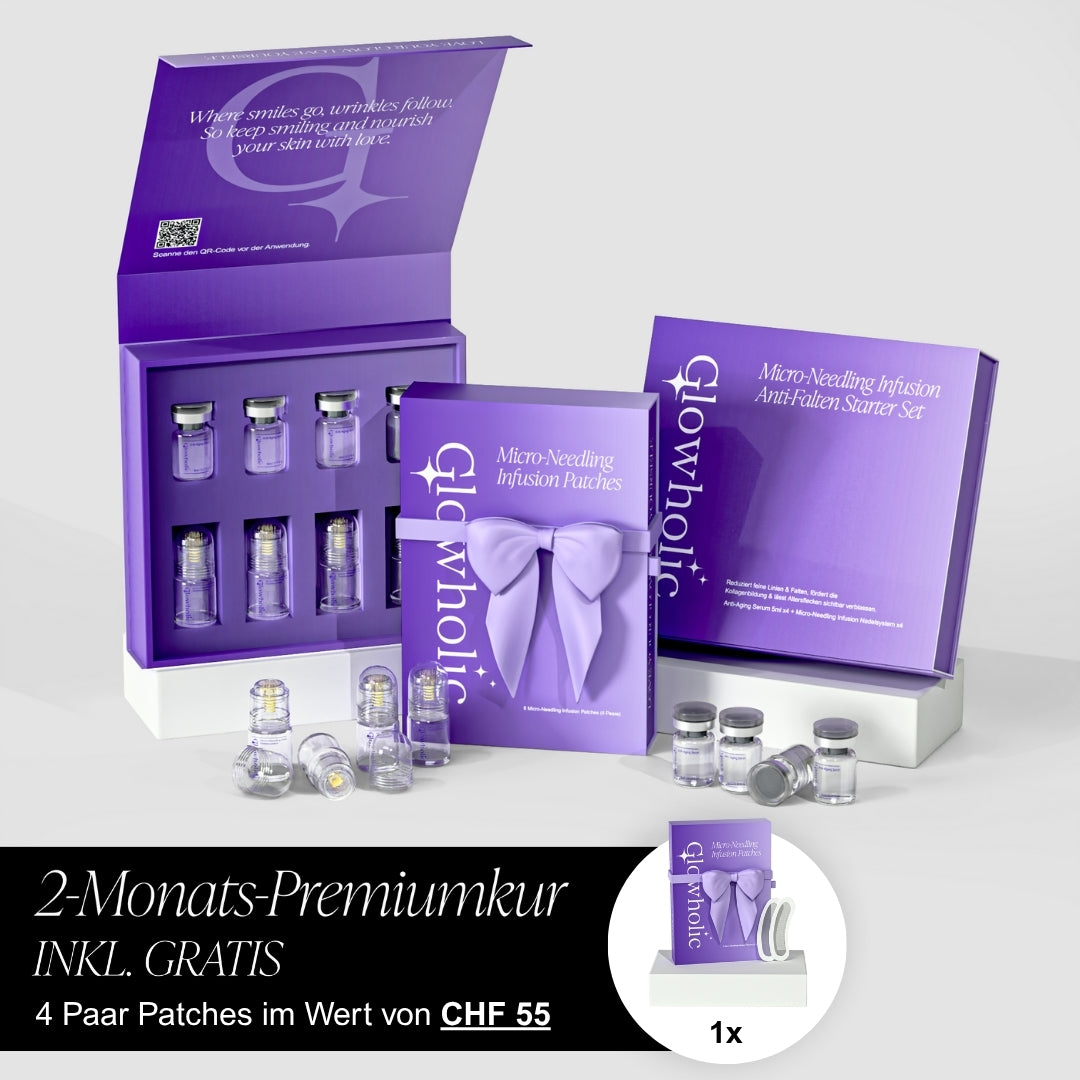 Herbst Anti-Falten Starter Set - Glowholic Micro-Needling Infusion