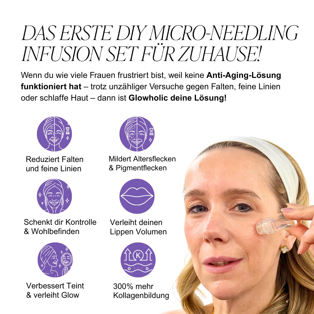 Anti-Falten Starter Set - Micro-Needling Infusion für zuhause CC