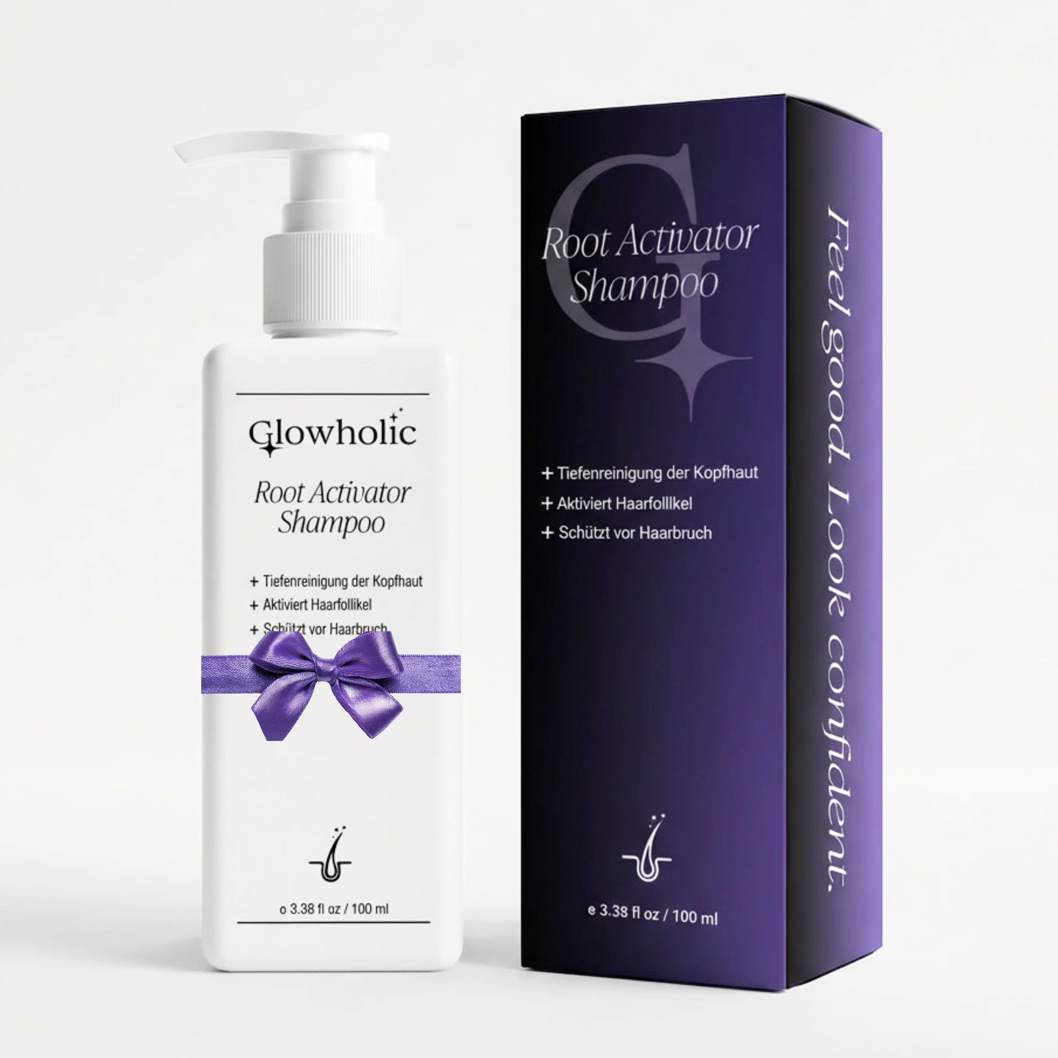 Glowholic - Pre-Treatment Root Activator Shampoo – Für die Reinigung vor der Micro-Needling Infusion (GESCHENK)