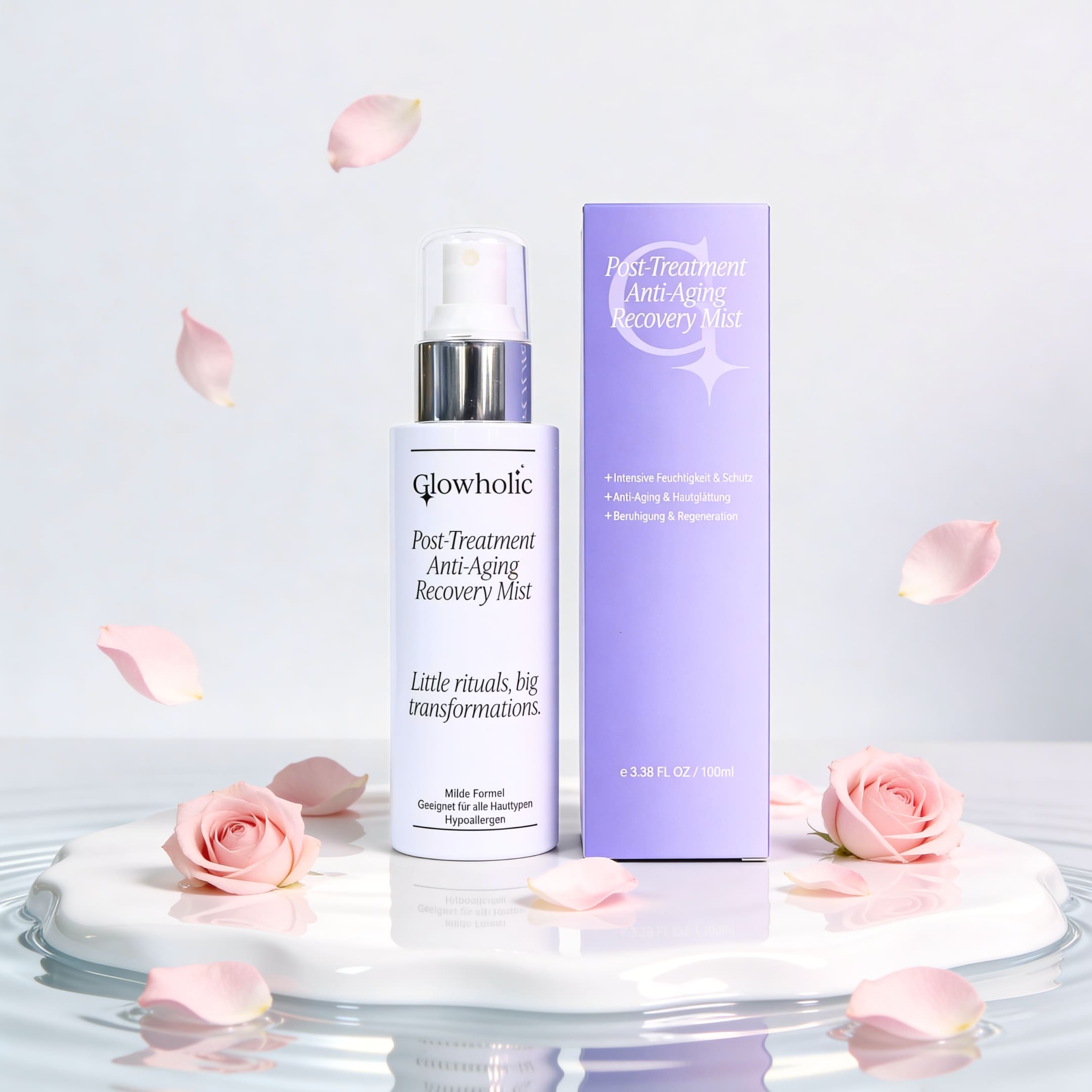 Glowholic Post-Treatment Anti-Aging Recovery Mist – Für die Pflege nach der Microneedling-Infusion