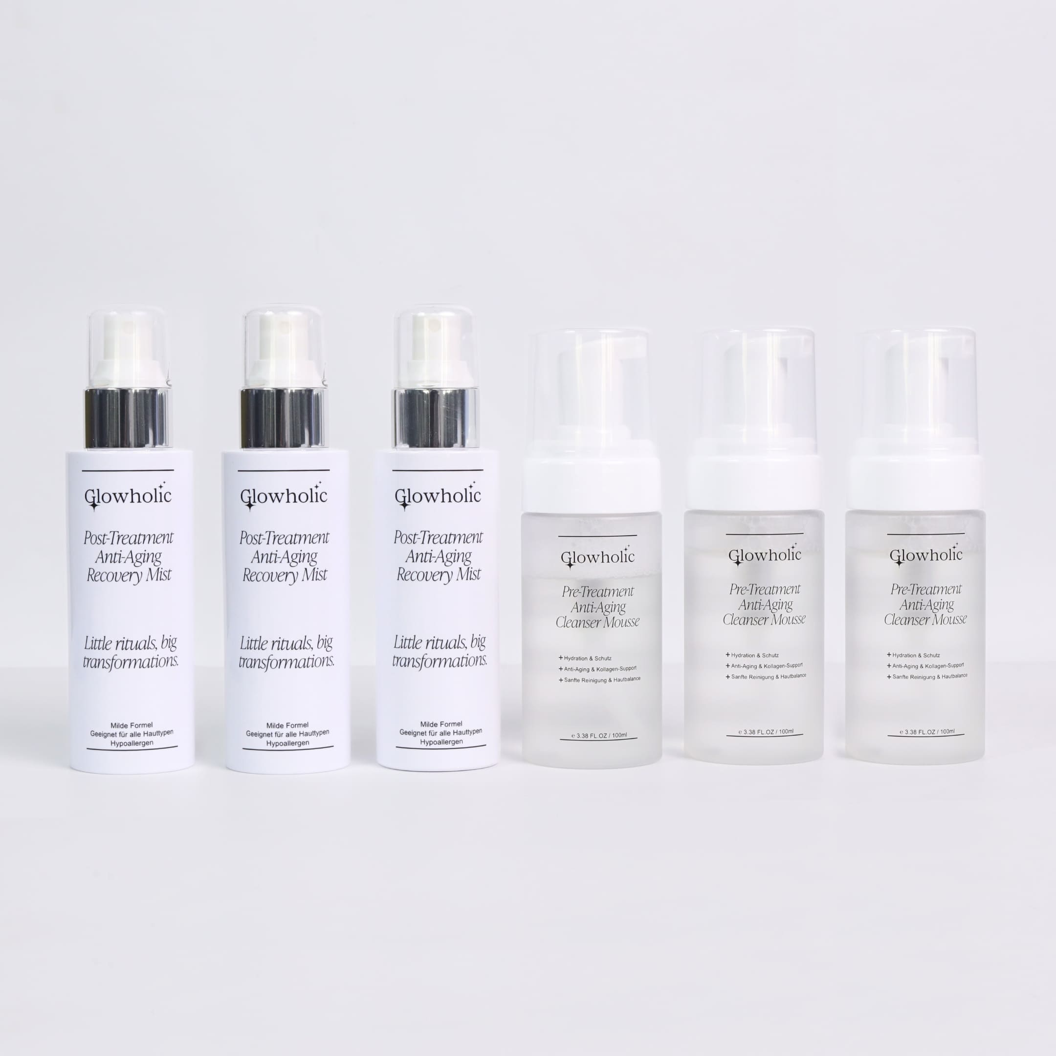 Glowholic - Daily Essential Bundle - Für die perfekte Micro-Needling Infusion Routine