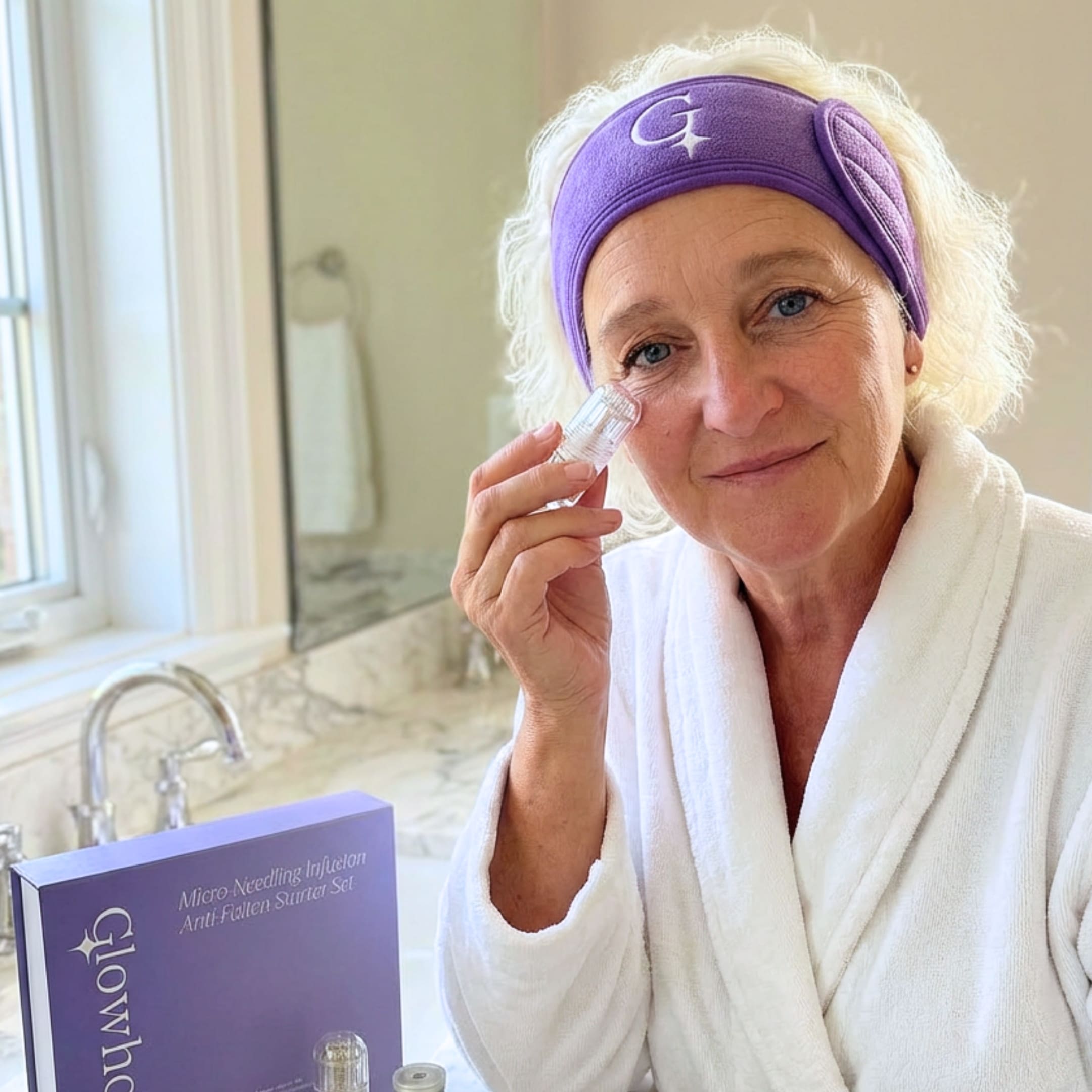 Glowholic Haarband - Für Micro-Needling Infusion