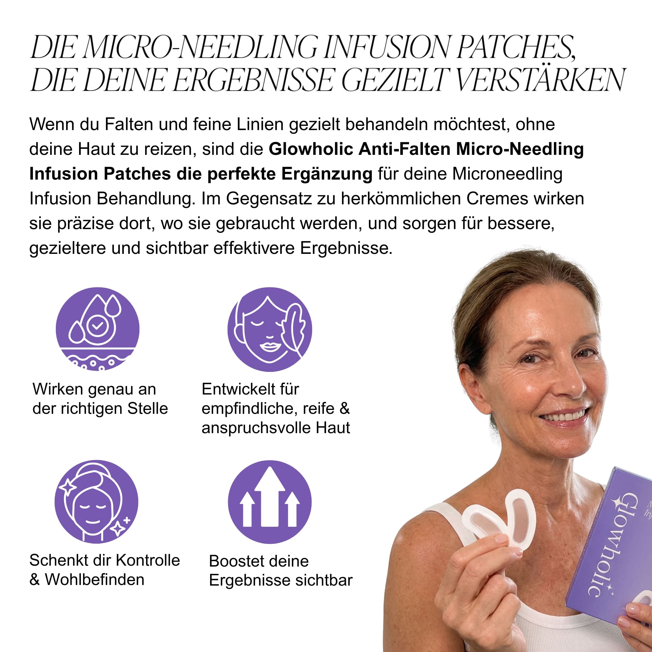 Glowholic Anti-Falten Micro-Needling Infusion Patches