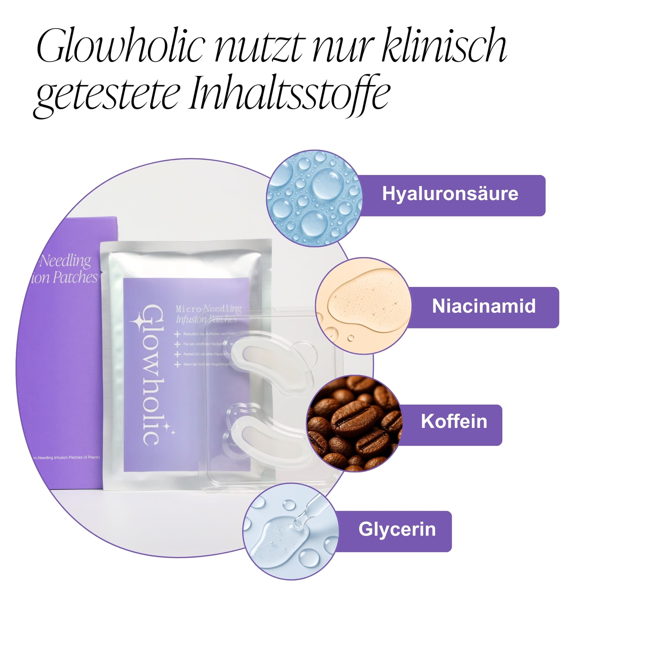 Glowholic Anti-Falten Micro-Needling Infusion Patches