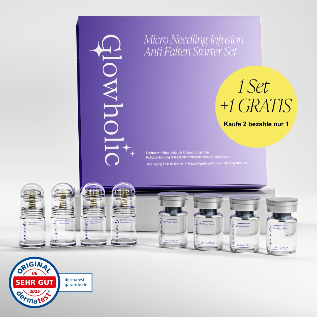 Sommer Special: 1 Set + 1 Gratis Set - Glowholic Micro-Needling Infusion