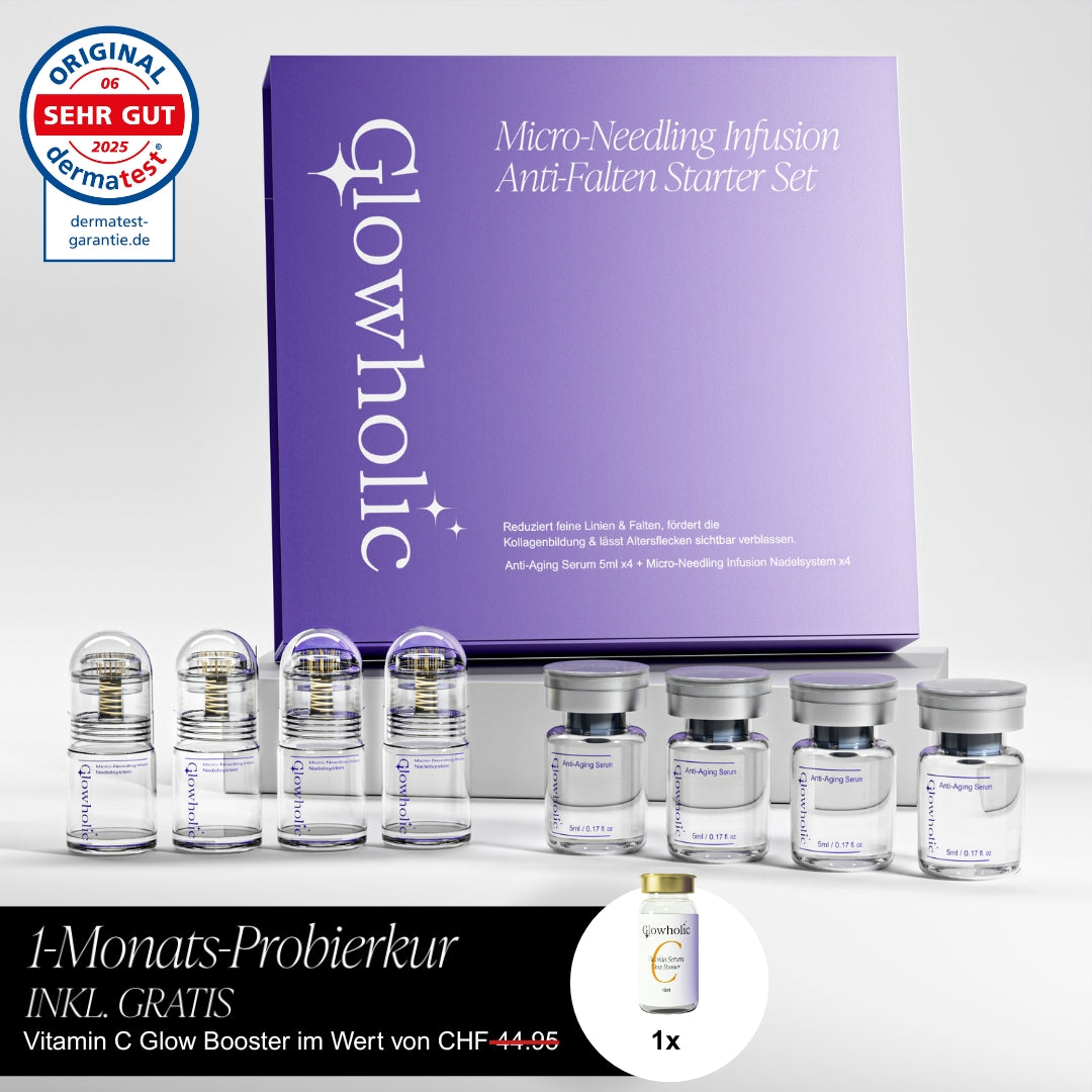 Limitierte Edition Kollagen Booster Duo Set – Glowholic Micro-Needling Infusion