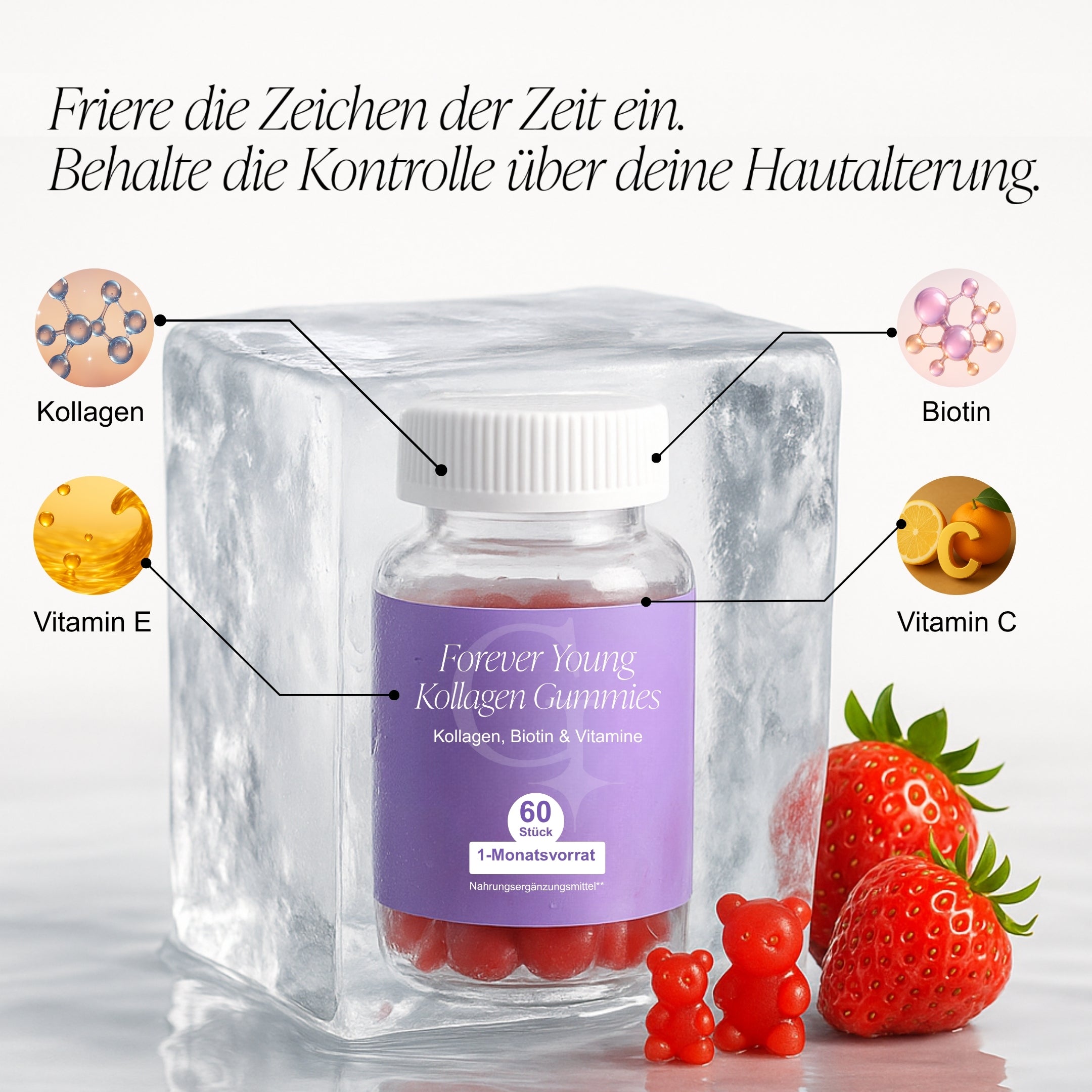Limitiertes Black Friday Special: Forever Young Kollagen Duo Set - Glowholic Micro-Needling Infusion für zuhause
